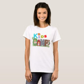 Kinder kamp T-Shirt (Voorkant volledig)