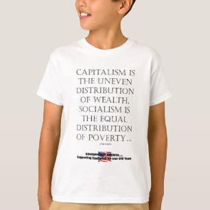 kinder kapitalisme t-shirt