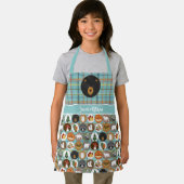 Kinder katachtige Woodlanddieren Schort (Insitu)