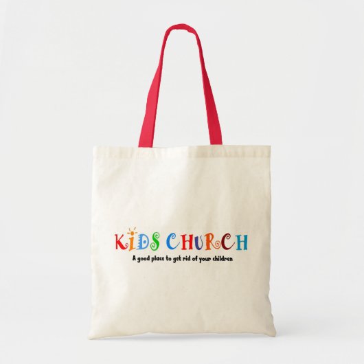 Kinder Kerk Christelijke Gift Tote Bag (Voorkant)