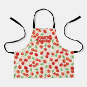Kinder Kersen Gepersonaliseerd Schort, Cook Baking Schort (Voorkant)