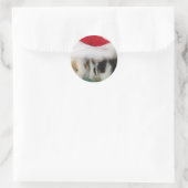 Kinder kerst cavia's Stickers (Tas)