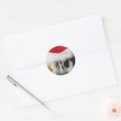 Kinder kerst cavia's Stickers (Envelop)