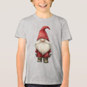 kinder Kerst Elf T-shirt - Santa's Little Helper (Voorkant)