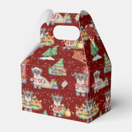 Kinder Kerst Schattigee Feestdieren Beer Bedankdoosjes