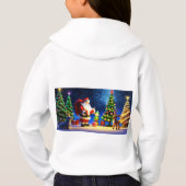 kinder kerst thema t shirt (Achterkant)