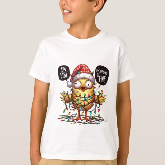 Kinder kerst Tshirt (Voorkant)