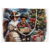 Kinder kerstcadeaus Groot Cadeauzakje (Achterkant)