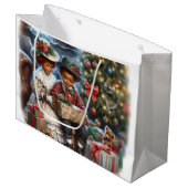 Kinder kerstcadeaus Groot Cadeauzakje (Voorkant Gekanteld)