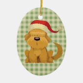 Kinder kerstfeestdagen keramisch ornament (Voorkant)