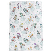 Kinder kerstman in Pet Medium Cadeauzakje (Achterkant)