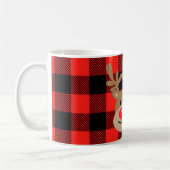 Kinder kerstMok Gepersonaliseerde buffelspel Mok (Links)