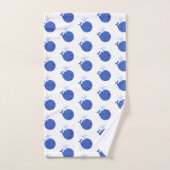 Kinder keukenset voor blauwe walvis bad handdoek (Handdoek)