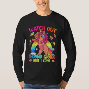 Kinder Kijk uit tweedeklas eenhoorn terug naar sch T-shirt