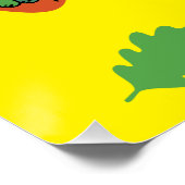 Kinder kinderdagverblijf dagen van de week perfect poster (Hoek)