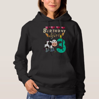 Kinder Kinderen 3 jaar oude Koe meisjes Hoodie
