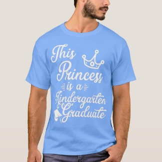 Kinder Kindergarten Afstuderen Gift for Girls T-shirt
