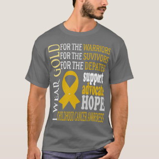 Kinder kinderkanker - Bewustheid, ik draag dit voo T-shirt