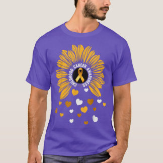 Kinder kinderkanker Zonnebloemen kinderkanker a T-shirt