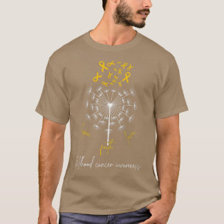 Kinder kinderkankerbewuster Faith Hope daA T-shirt