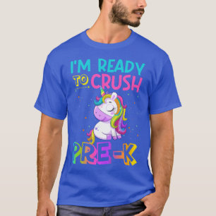 Kinder klaar om PreK Unicorn terug te gooien naar T-shirt