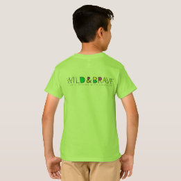 Kinder kleding, wild en dapper t-shirt