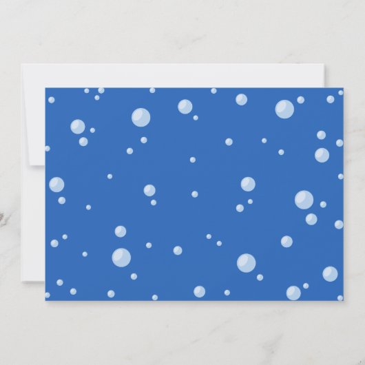 Kinder kleurrijk Het is O-FISH-AL Birthday Kaart (Achterkant)