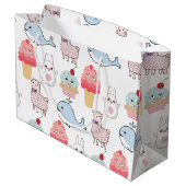 Kinder kleurrijke Cartoon Kawaii Groot Cadeauzakje (Achterkant Gekanteld)