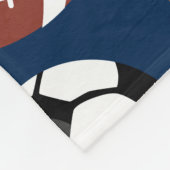 Kinder kleurrijke sport fleece deken (Hoek)