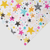 Kinder kleurrijke sterren tissuepapier (Detail)