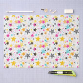 Kinder kleurrijke sterren tissuepapier (Craft)