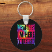 Kinder kleuterschool jongen Kinder eerste dag van  Sleutelhanger (Achterkant)