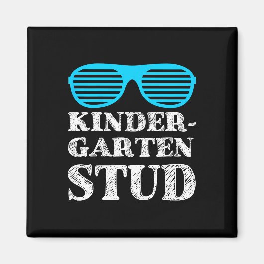 Kinder kleuterschool Stud Voor Jongens Plezier Ter Magneet (Voorkant)