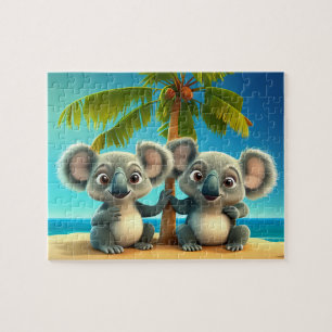Kinder Koalas Jigzaag Puzzle - Tropisch Legpuzzel