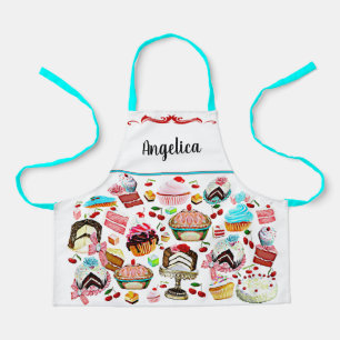 Kinder koekjesbakkerij, speciaal gepersonaliseerd schort