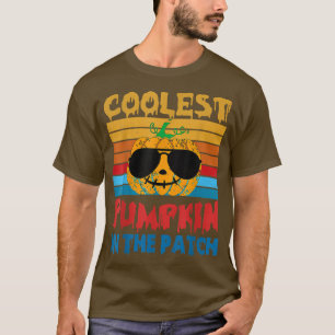 Kinder koelste pompoen in de Vintage van de patchr T-shirt