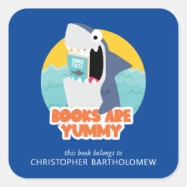 Kinder kookplaat vierkante sticker