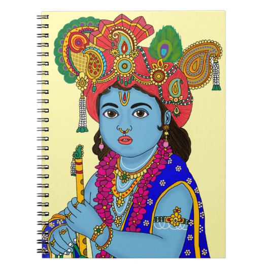 Kinder Krishna kantoorartikelen Notitieboek (Voorkant)