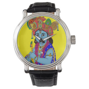 Kinder Krishna wandklok Horloge