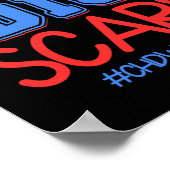 Kinder kuikens graven litteken chd krijger bewustz poster (Hoek)