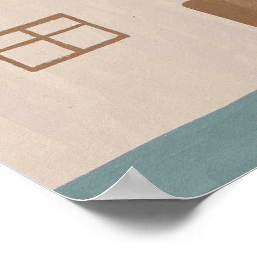 Kinder kustkunst print (Hoek)