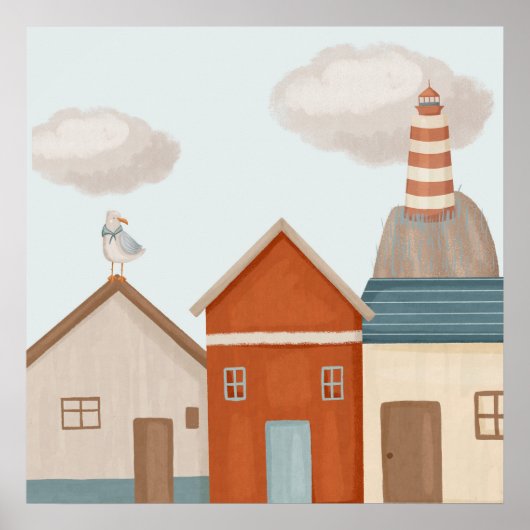 Kinder kustkunst print (Voorkant)