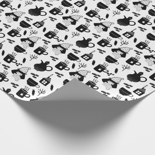 Kinder kutwarmen van thee-cacao warme chocolade-Mo Cadeaupapier (Hoek)