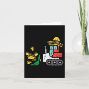 Kinder ladingen van het Kind Ba Tacos Bulldozer Ci Kaart