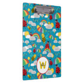 Kinder Ladybug Bumblebee Rainbows Aangepast Klembord (Rechts)