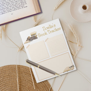 Kinder leesboeken Tracker Book Club Notitieblok