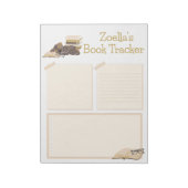 Kinder leesboeken Tracker Book Club Notitieblok (Gedraaid)