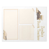 Kinder leesboeken Tracker Book Club Notitieblok (Voorkant)