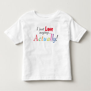 Kinder liefde eigenlijk Gezegde leuk Shirt