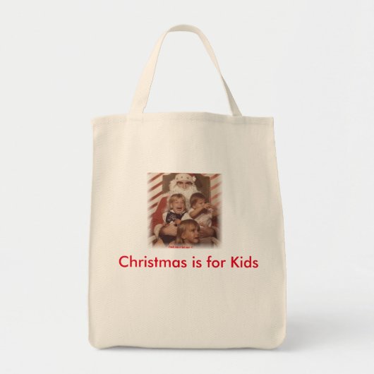 Kinder liefdeskerst tote bag (Voorkant)